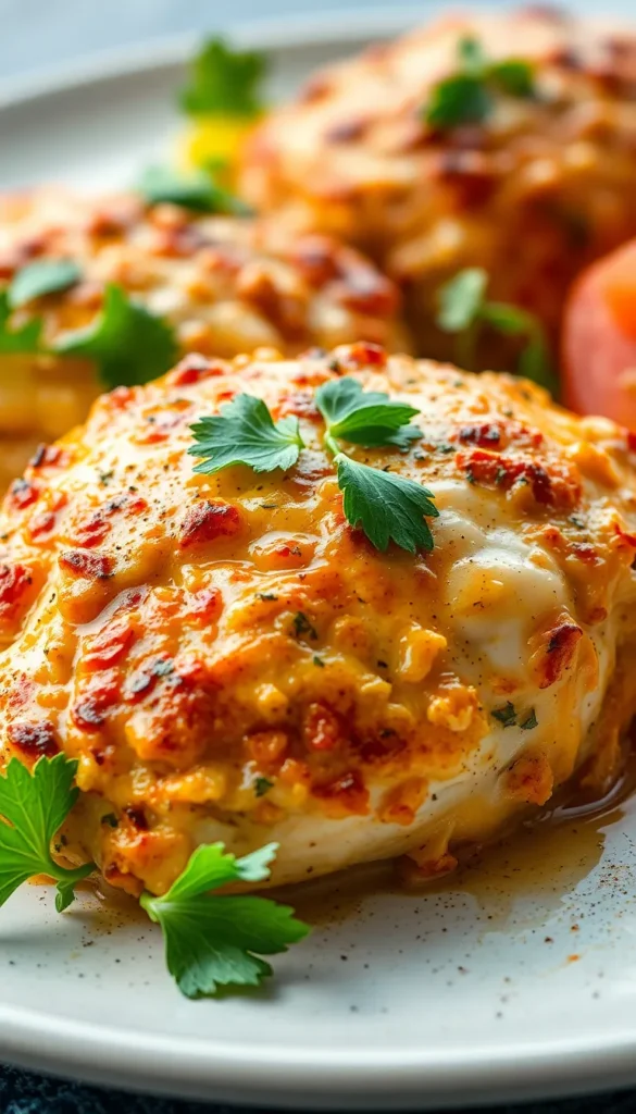 Baked Caesar Chicken