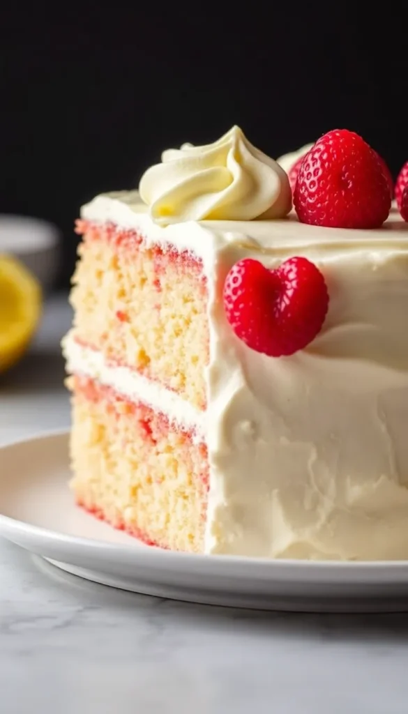 Lemon Velvet Cake